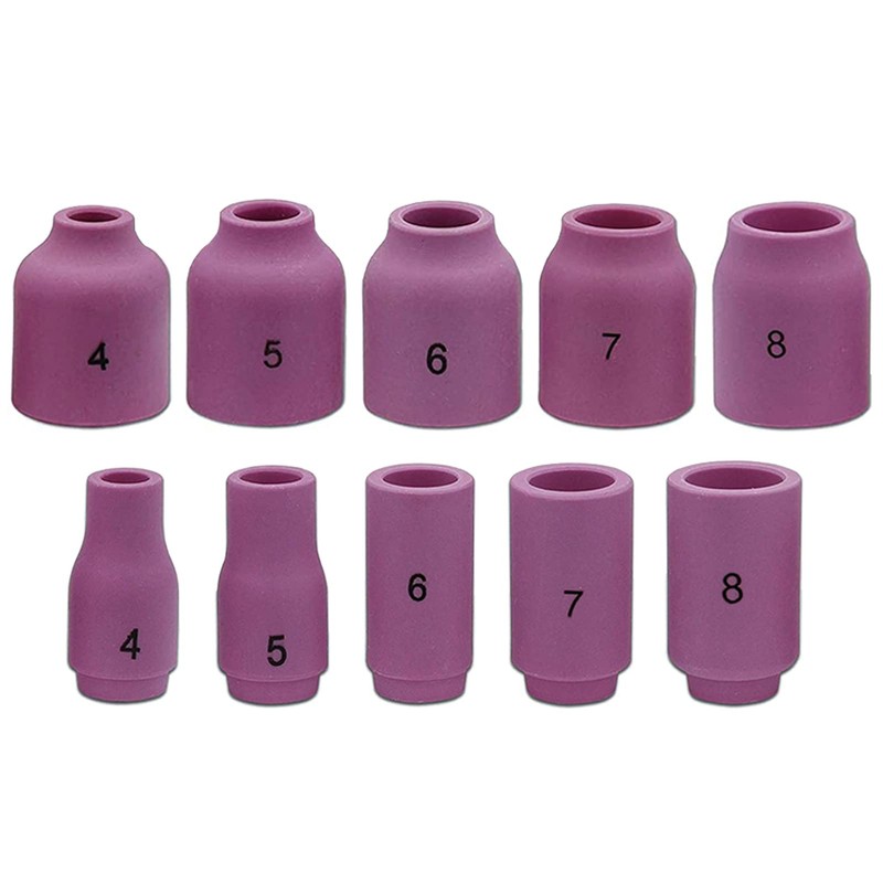 63PCS TIG Welding Torch Accessories kit Nozzle Collets Body Stubb