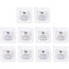 Unbranded 10Pcs Nail Free Bracket Self Adhesive Holder Hooks Adjustable