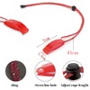 3 Pack Emergency Whistle, Super Loud Safety Whistle with Lanyard,