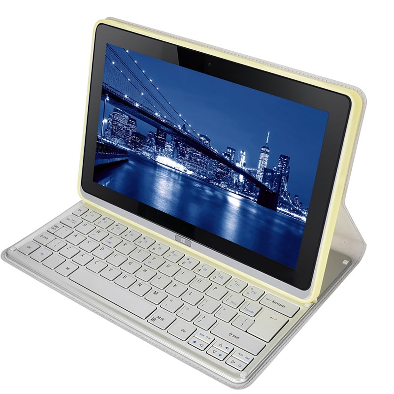 USB Charging Bluetooth Keyboard Dock+Tablet Case for Acer Iconia Tab