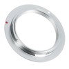 Lens Adaptor for M42 Lenses Suitable for Pentax Cameras Chrome-Plated