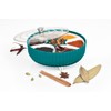 Masala box for Kitchen, 360° Revolving Eligant Spice Box, 7