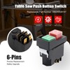 Table Saw Push Button Switch Compatible with Table Saw Ridgid