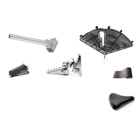 Children's Seat for Women Bicycle Front, Like in GDR Times, Foldable Children's Saddle Seat Post Bicycle Seat, Kids Saddle: Black Sanremo Kids, Seat Posts Child Seat: Women 3 Diameter 40-50 mm