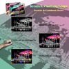 Scratch Painting Art Paper - Scratch Art for Adults &