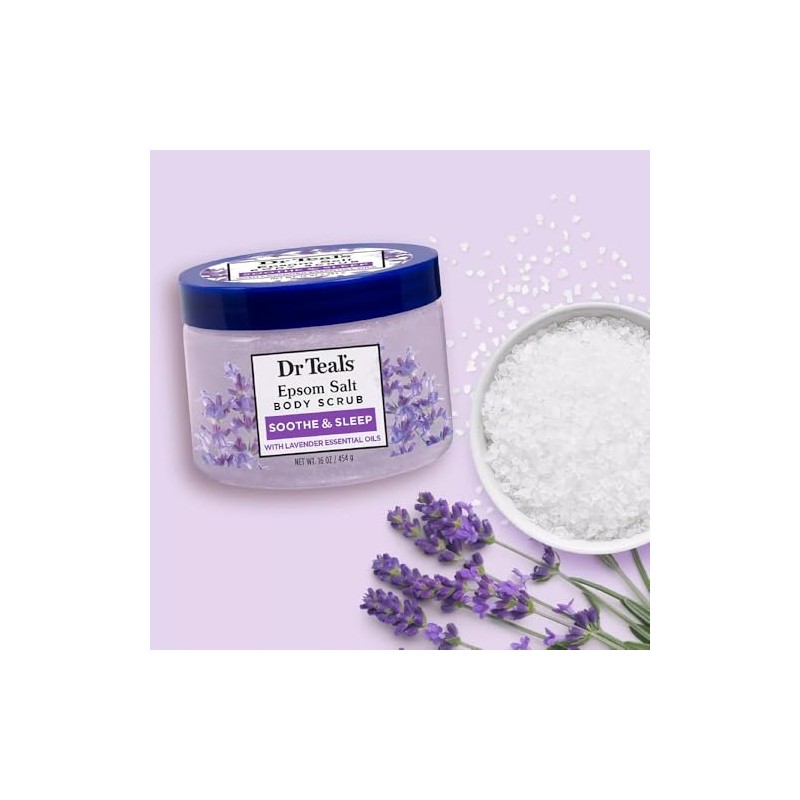 Dr. Teal's Body Scrub with Lavender