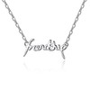Philip Jones Silver Plated Friendship Necklace