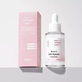 Raviel 깐달걀 모공탄력 각질&피지관리 콜라겐 10X 펩타이드 레티놀 앰플 30ml Peeling Egg Pore Elasticity Dead Skin & Sebum Management Collagen 10X Peptide Retinol Ampoule 30ml [30ml x 1 piece]