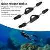 2PCS Diving Spring Fin Strap Stainless Steel Diving Fin Heel
