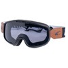 Komine HK-500 Black Smoke Free Motorcycle Goggles, Compatible with Glasses,