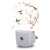 FOISIIAEA Night Light, Spring Bird and Peach Blossom Night Lights