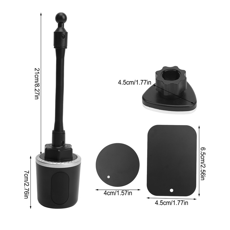 Universal Car Cup Phone Holder Magnetic Cup Holder Phone Mount