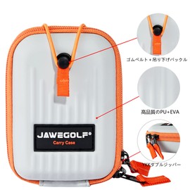 JAWEGOLF Golf Laser Rangefinder Hard Case EVA Storage Box Storage Bag Carrying Case Z80 Z82, Ginhaku