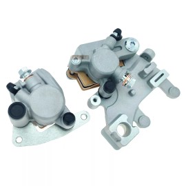 ALTAYE Front & Rear Brake Calipers pads for Honda CR85R CR85RB 2003 2004 2005 2006 2007