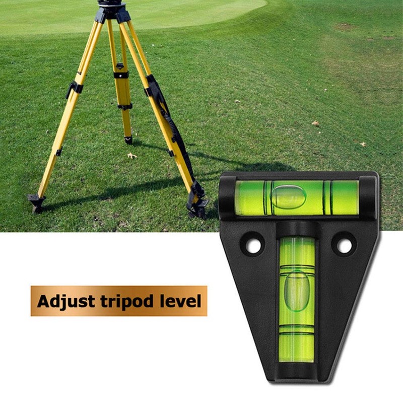 Mini Spirit Level for Caravan and Motorhome Levelling, Black, Portable