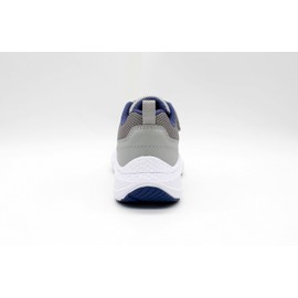 DRD Kids Turbo Orthopedic Friendly Shoe Grey/Blue 4.0Y Medium Width