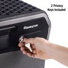 SentrySafe Fireproof and Waterproof Lock Box with Key Lock, File