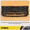 KUAFU Front Bumper Grille Compatible with 2018-2019 Ford Explorer Base/Limited/Platinum/Sport/XLT