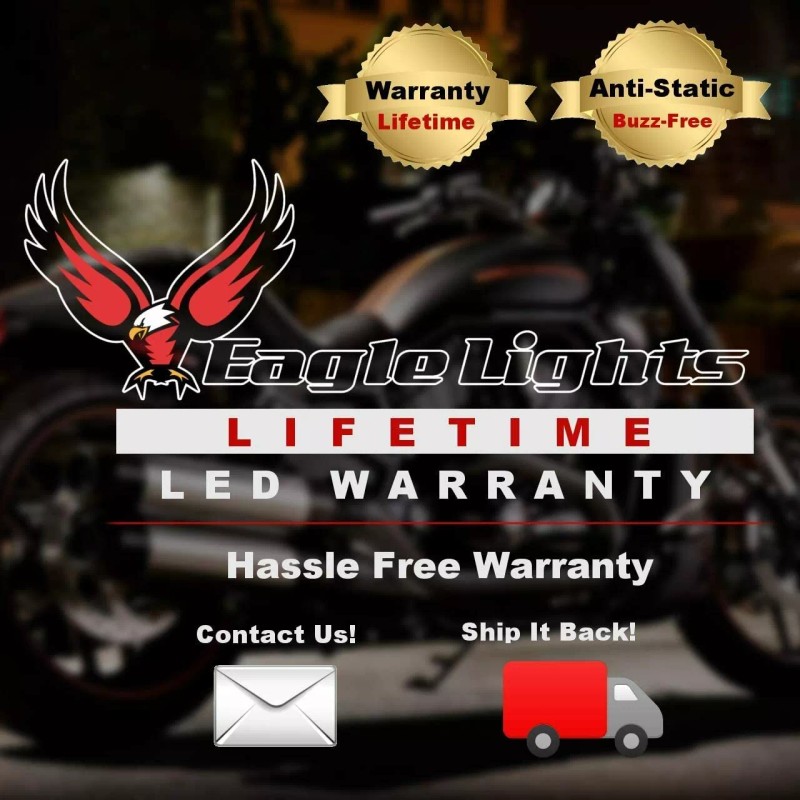 Eagle Lights Red Strobing Taillight Brake for Harley XL Dyna