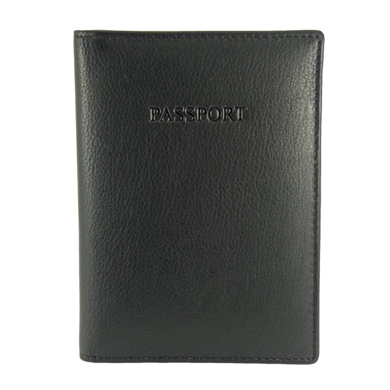 Hide and Sleek Soft Real Leather Passport Holder Case Cover
