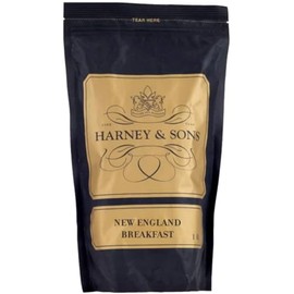 Harney & Sons New England Breakfast Tea, black tea infused with maple flavor, 16 Oz