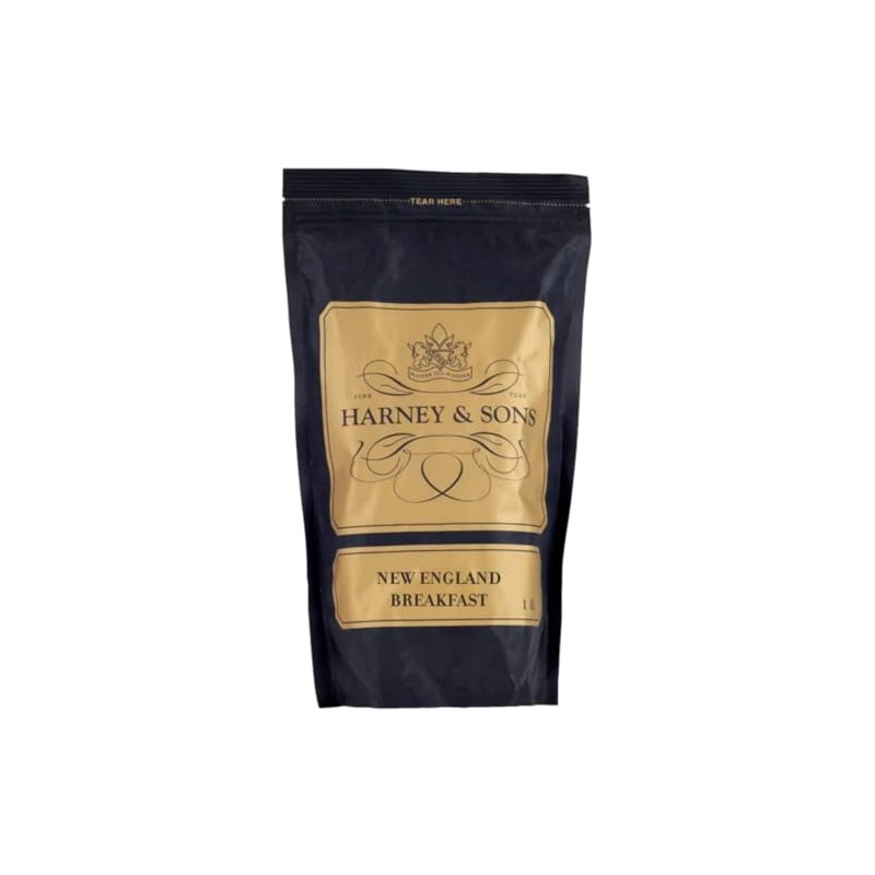 Harney & Sons New England Breakfast Tea, black tea infused