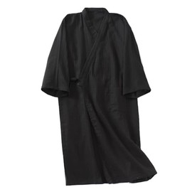 FANCYPUMPKIN Men's Japanese Style Kimono Cotton Pajamas Bathrobe, Multicolor-16