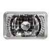 YLT Auto 4PCS 4x6" inch Square LED Headlights Cold White