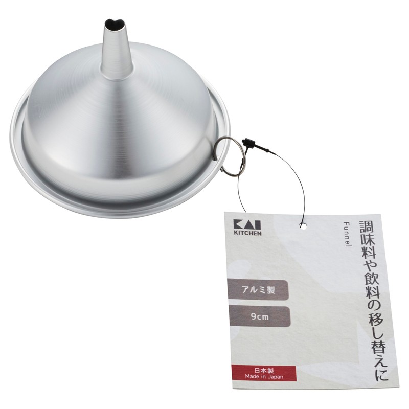Kai KAI KITCHEN DH8118 Aluminum Rot Funnel, 3.5 inches (9