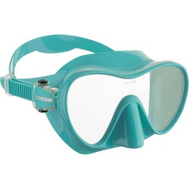 CRESSI F1 Frameless Mask F1 or Combo Set Frameless Mask + Snorkel Dry for Diving and Snorkelling, One Size, Unisex