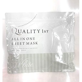 Quality First All-in-One Sheet Mask, White ex 30 Sheets