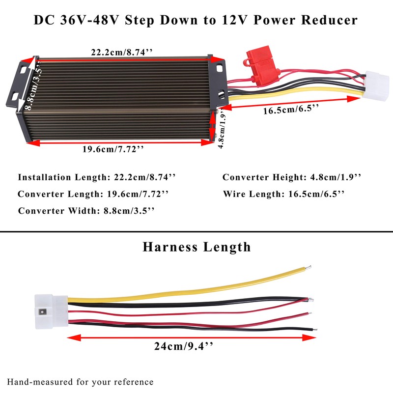 Pro Chaser DC-DC Golf Carts RVs 48V 36V Volt Voltage