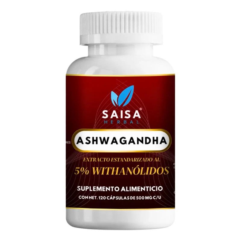 Ksm 240 Cápsulas Antiestrés Natural Reduce Cortisol Suplemento Saisa Herbal