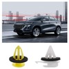 YINETTECH 2 Set Windshield Trim Clip Windshield Side Trim Clip