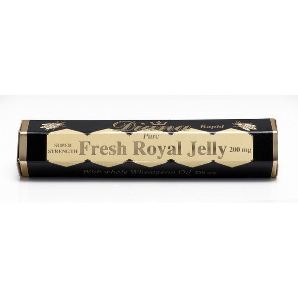 Diana Fresh Royal Jelly 200mg Tube - 30 Vegetarian Capsules