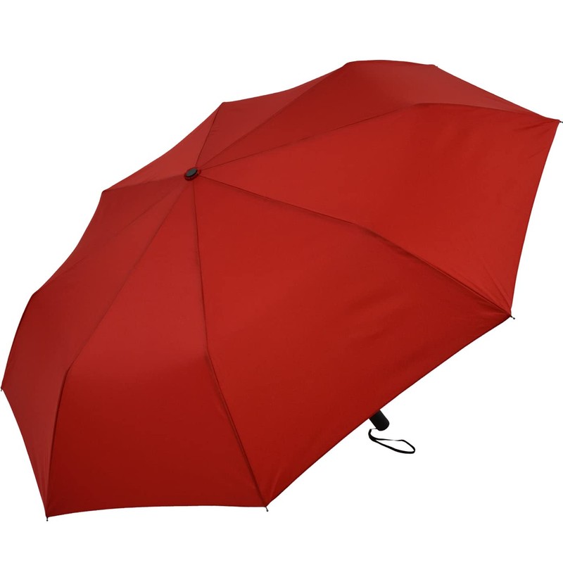 iX-brella Trekking Pocket Umbrella XXL with Shoulder Bag, dunkelrot, Pocket