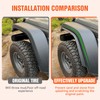 4 PCS Front & Rear Fender Flares Fender Trim Extension