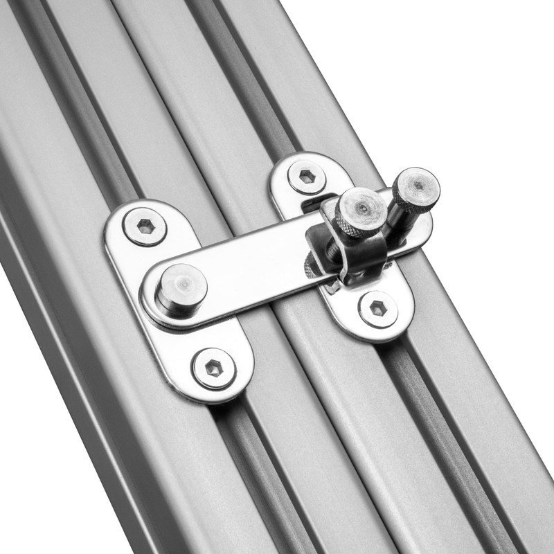 Door Bolt Swivel Lock Stainless Steel Groove 8 for 45