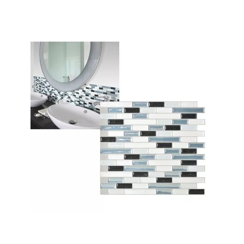 Smart Tiles Muretto Brina 10.2 in x 9.10 in Vinyl