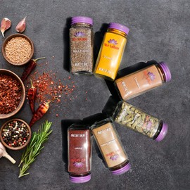 Mediterranean Culinary Chef's Spice Seasoning Set Collection 12 Pack