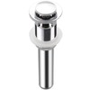 Polished Chrome Pop Up Sink Drain with Overflow, Bathroom Faucet