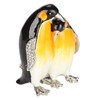 Penguin Couple Ornament Desktop Crafts Collection Decor Penguin Jewellery Storage