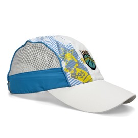 Ducclucc Toddler Baseball Cap for Boys with Mesh Kids Unstructured Adjustable Quick Dry Outdoor Summer Sports Hat (5-10 Years, White)