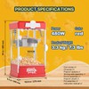 VEVOR Popcorn Maker, 480W Popcorn Popper Machine, 4 Oz Kettle