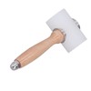 Leather Carving Hammer White T Shaped Nylon Leather Stamping Hammer