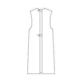 Unisex Preventive Clothes, White, 3L, 84-291