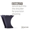Left Side - Stippled Shooting Stabilizer - Short for M-Lok