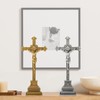 Standing Crucifix - 16 Inch Jesus Cross with Base for