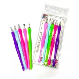 Aoyasiyue Corta Cutícula Pata De Cabra Manicure Pedicure 5 Piezas