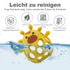 Beißring & Rassel für Babys - Sensorik Spielzeug ab 0